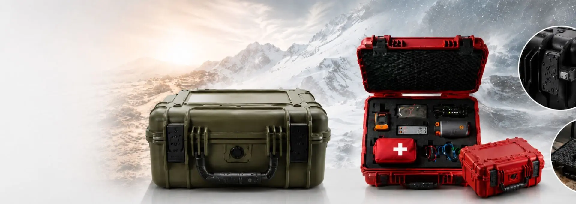 Plastic Carrying Cases